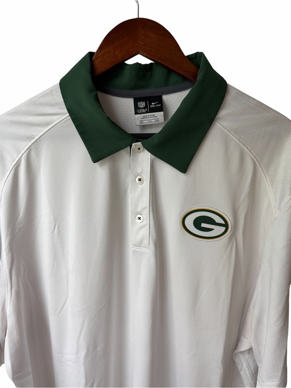 Nike Green Bay Packers Polo
NFL Onfield Apparel
Dri Fit
Size XXL
